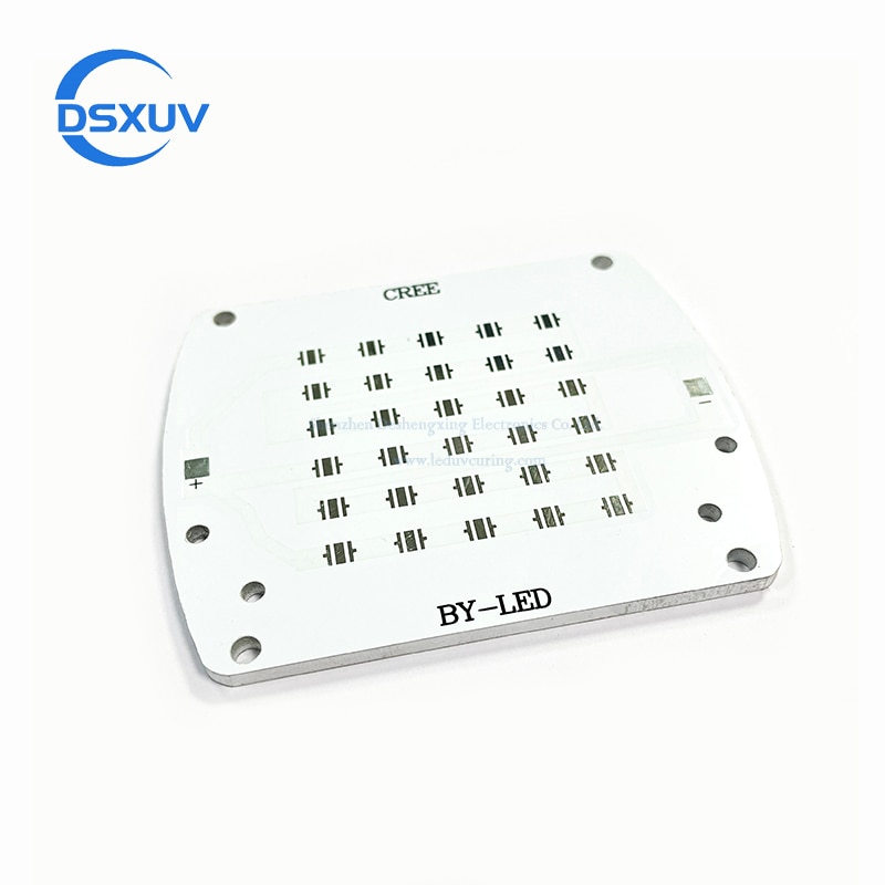 82x66mm 30pcs UV LED   ÷Ʈ ˷̴ LED PCB  COB 